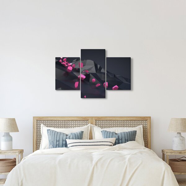 A 3D absztrakció képe (90x60 cm)