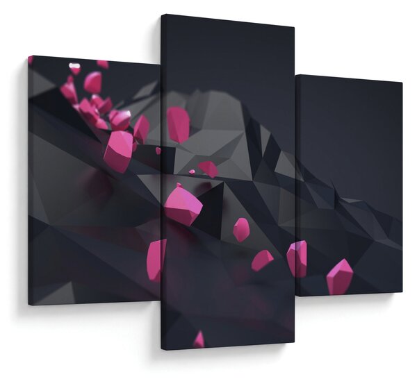 A 3D absztrakció képe (90x60 cm)