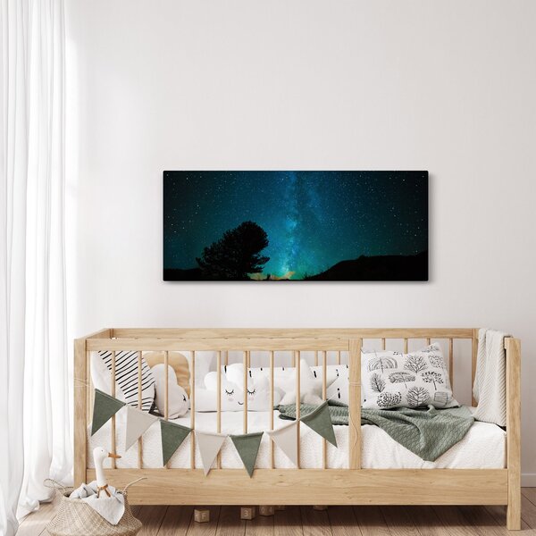 Egy éjszakai égbolt csillagokkal (120x50 cm)