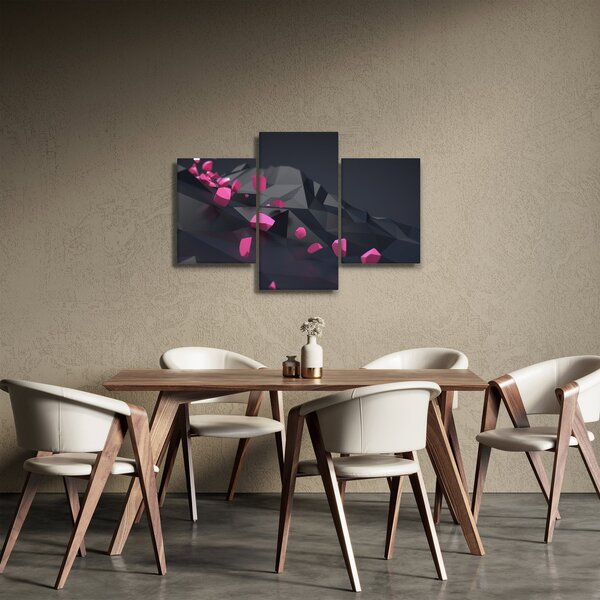 A 3D absztrakció képe (90x60 cm)