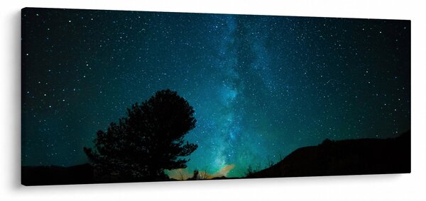 Egy éjszakai égbolt csillagokkal (120x50 cm)