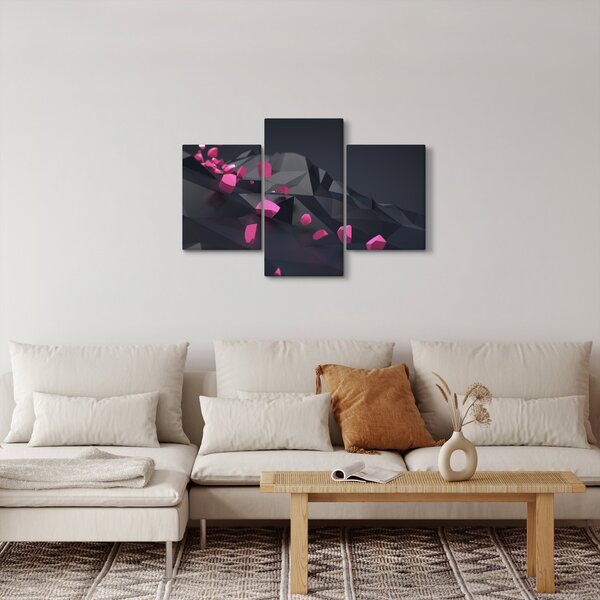 A 3D absztrakció képe (90x60 cm)