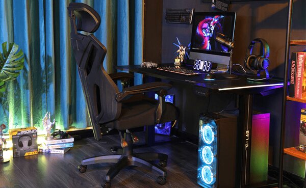 The G-Lab K-Seat Barium Gamer szék, fekete