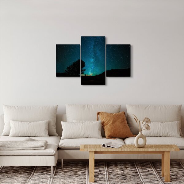 Egy éjszakai égbolt csillagokkal (90x60 cm)