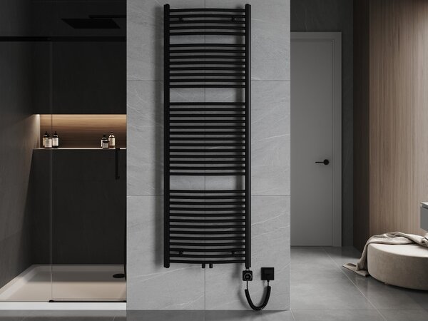 Mexen, Mexen Ares elektromos fűtés 1800 x 600 mm, 1200 W, czarny - W102-1800-600-6120-70