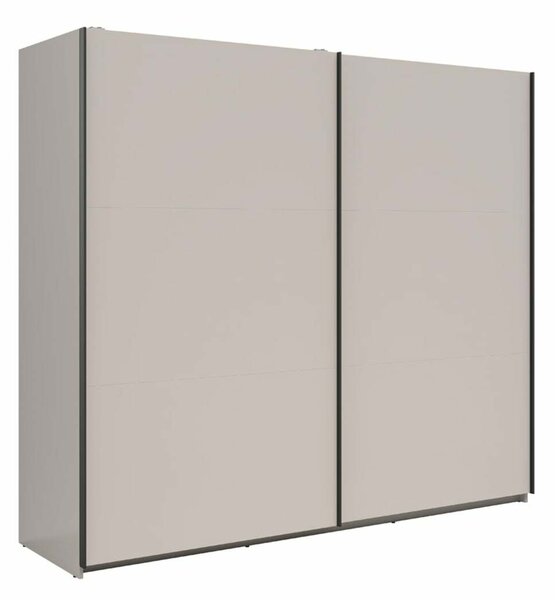 Gardróbszekrény Livevaro 120, Laminált forgácslap, 196x220x60cm, Kasmír