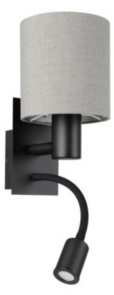 EGLO , 900701 , PASTERI , fali lámpa , E27 , 1X40W , IP20 , antracit-barna