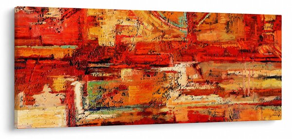 A falfestmény képe (120x50 cm)