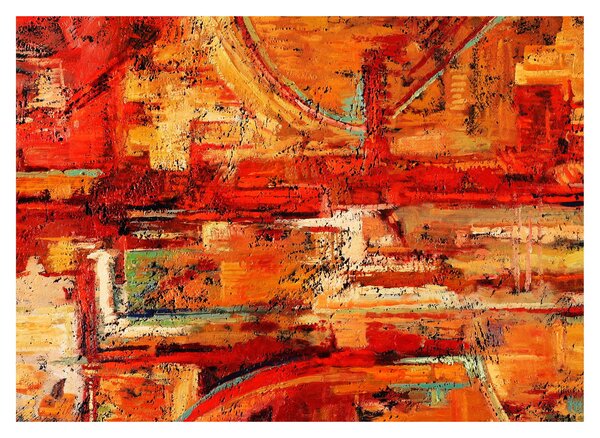 A falfestmény képe (70x50 cm)