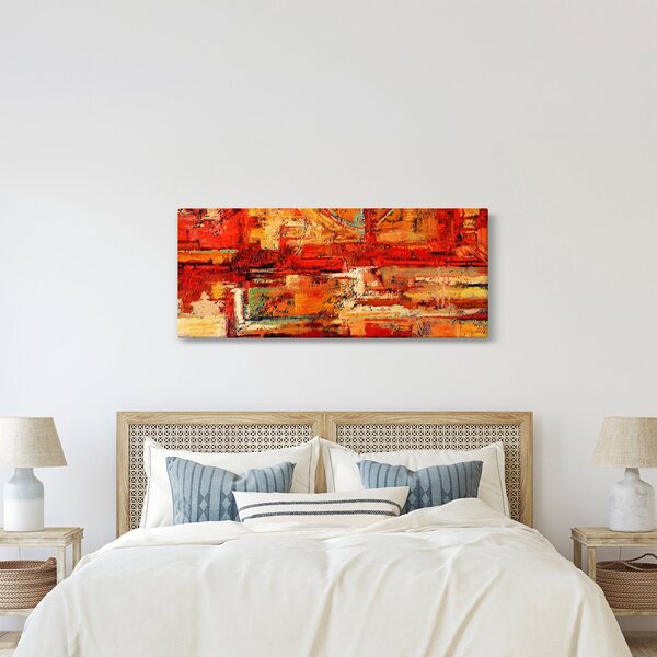 A falfestmény képe (120x50 cm)