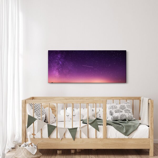 Ég képe hullócsillagokkal (120x50 cm)