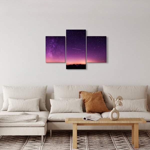 Ég képe hullócsillagokkal (90x60 cm)