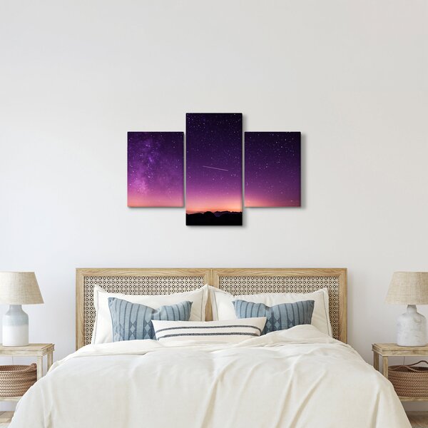 Ég képe hullócsillagokkal (90x60 cm)