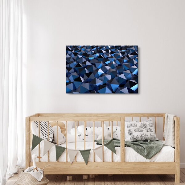 Absztrakciós kép (90x60 cm)