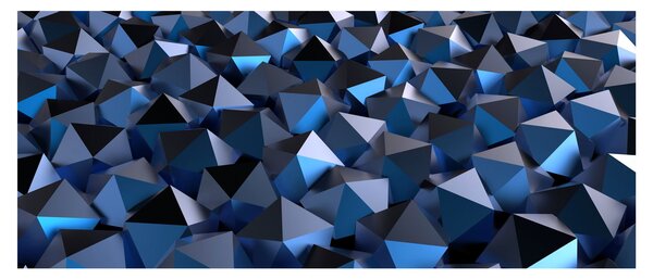 Absztrakciós kép (120x50 cm)