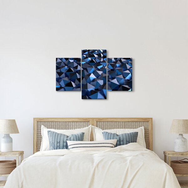 Absztrakciós kép (90x60 cm)