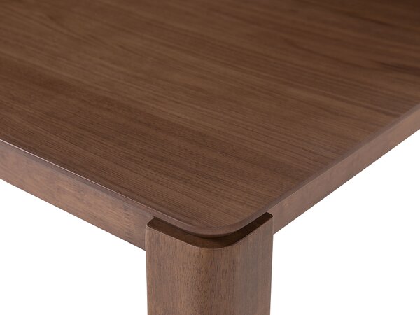 Étkezőasztal LOTTIE Sötét diófa 160 cm 90 cm