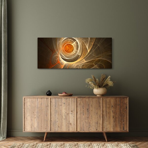 Absztrakciós kép (120x50 cm)