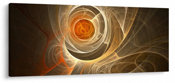 Absztrakciós kép (120x50 cm)