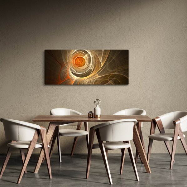 Absztrakciós kép (120x50 cm)