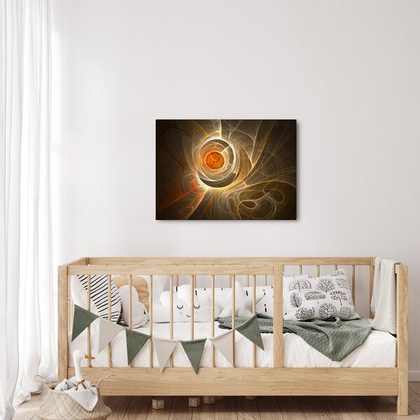 Absztrakciós kép (70x50 cm)