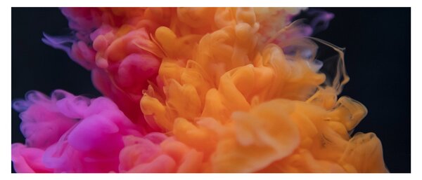 Absztrakciós kép (120x50 cm)