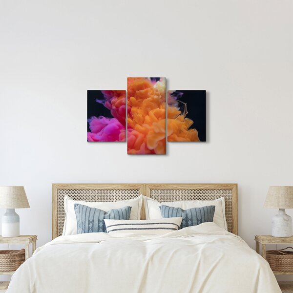 Absztrakciós kép (90x60 cm)