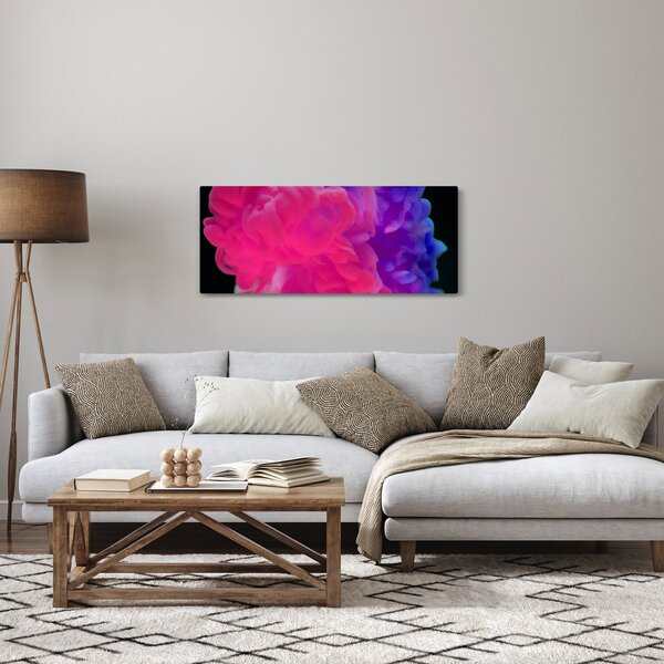 Absztrakciós kép (120x50 cm)