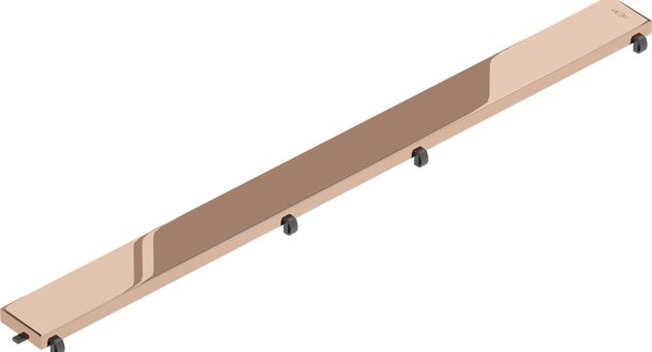 Mexen Flat M13 ereszcsatorna-takaró 2 az 1-ben, 50 cm, rozéarany, 1619050