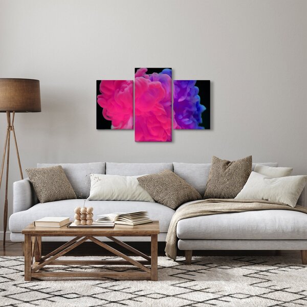Absztrakciós kép (90x60 cm)