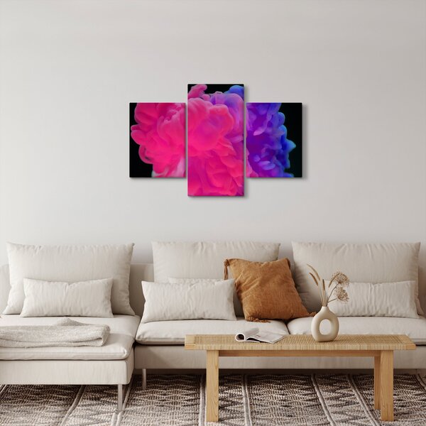 Absztrakciós kép (90x60 cm)