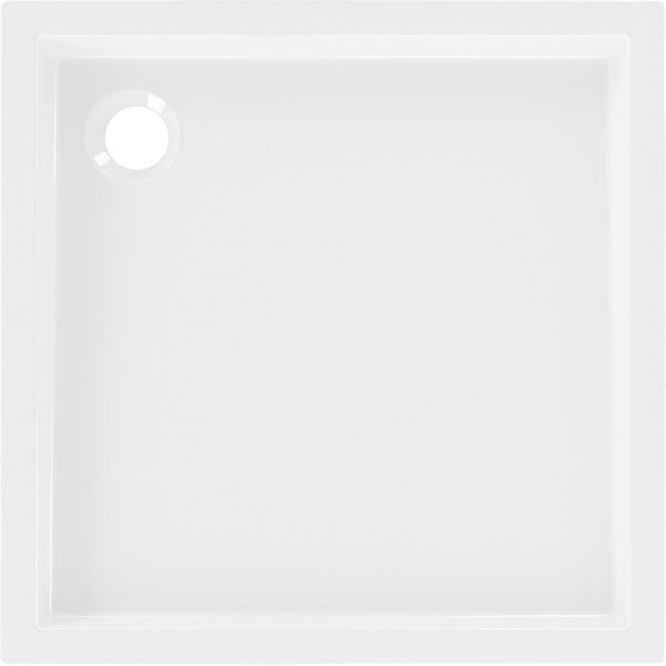 Mexen Flow+, négyzet alakú zuhanytálca 70 x 70 cm, fényes fehér, 46S107070H