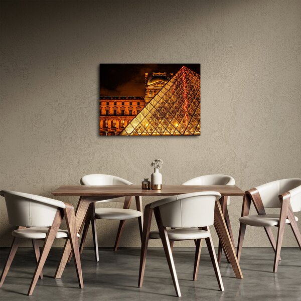 A párizsi Louvre képe (70x50 cm)