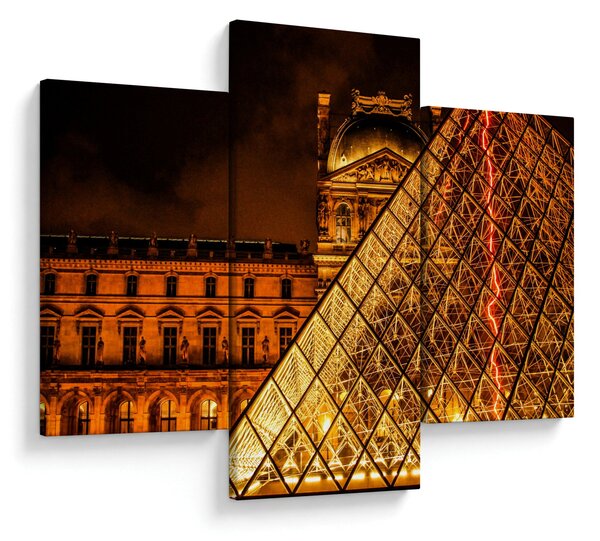 A párizsi Louvre képe (90x60 cm)