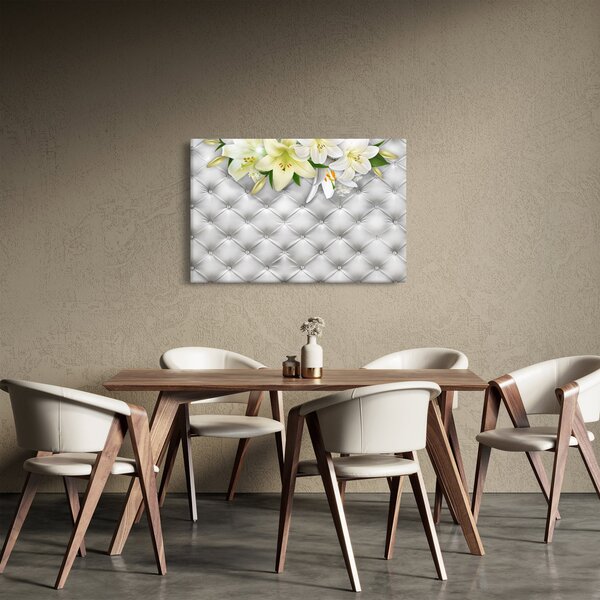 Liliom virágok képe (90x60 cm)