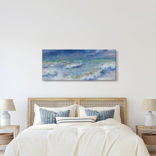 Kép - Pierre-Auguste Renoir, Seascape, reprodukciók (120x50 cm)