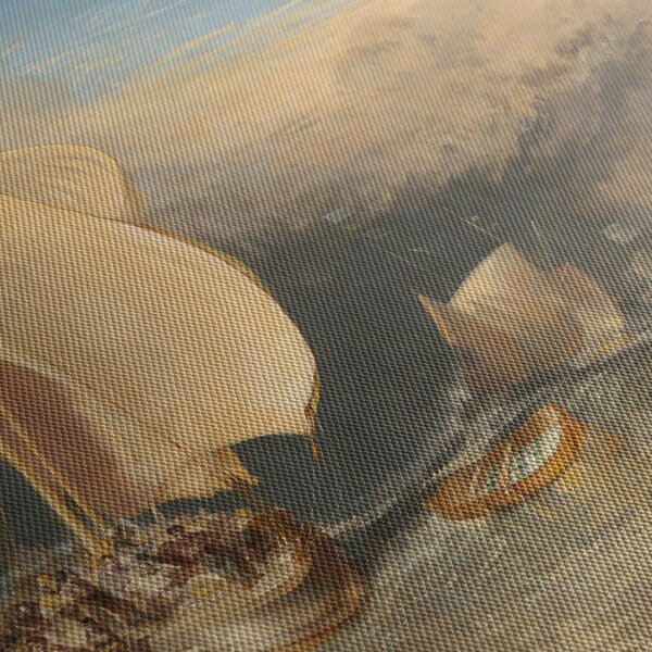Kép - William Turner, Fishing Boats with Hucksters Bargaining for Fish, reprodukciók (120x50 cm)