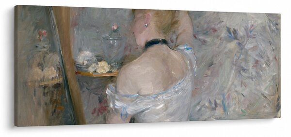 Kép - Berthe Morisot, Woman at Her Toilette, reprodukciók (120x50 cm)