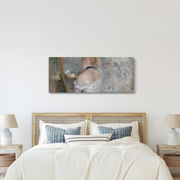 Kép - Berthe Morisot, Woman at Her Toilette, reprodukciók (120x50 cm)