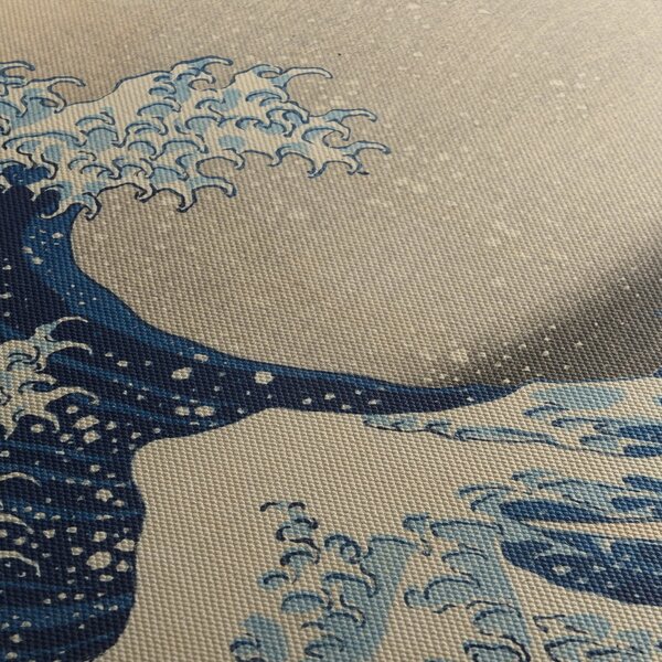 Kép - Katsushika Hokusai, Under the Wave off Kanagawa, reprodukciók (120x50 cm)