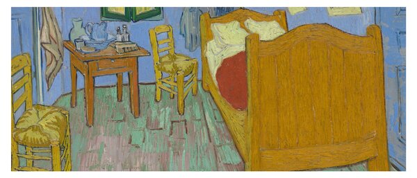 Kép - Vincent van Gogh, The Bedroom, reprodukciók (120x50 cm)