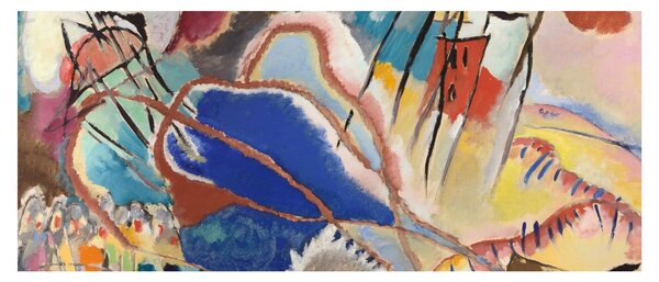 Kép - Vasily Kandinsky, Improvisation No. 30 (Cannons), reprodukciók (120x50 cm)