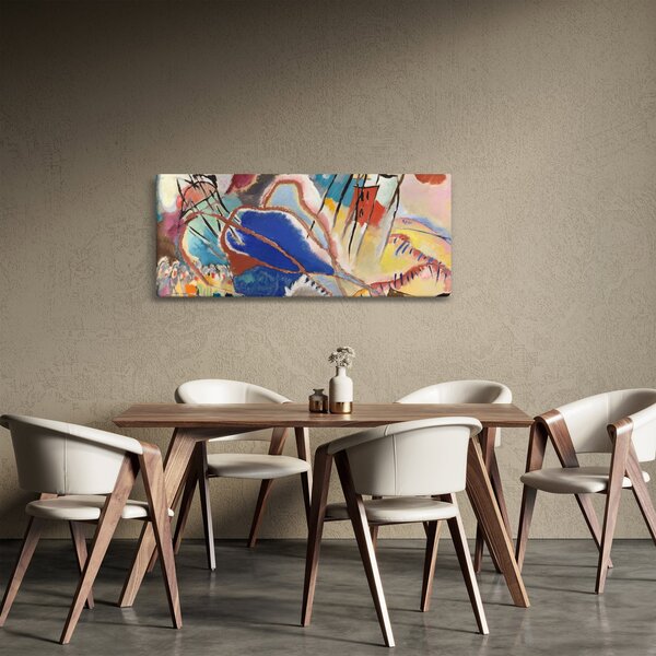 Kép - Vasily Kandinsky, Improvisation No. 30 (Cannons), reprodukciók (120x50 cm)