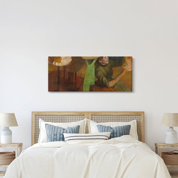 Kép - Edgar Degas, The Millinery Shop, reprodukciók (120x50 cm)