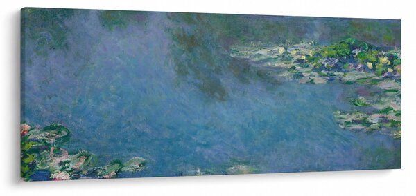 Kép - Claude Monet, Water Lilies, reprodukciók (120x50 cm)