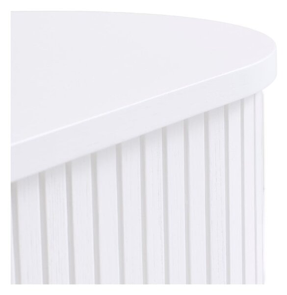 Fehér TV-állvány 180x56x45 cm Nola – Unique Furniture