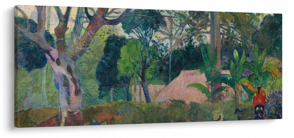 Kép - Paul Gauguin, Te raau rahi (The Big Tree), reprodukciók (120x50 cm)