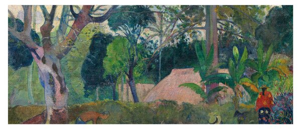 Kép - Paul Gauguin, Te raau rahi (The Big Tree), reprodukciók (120x50 cm)