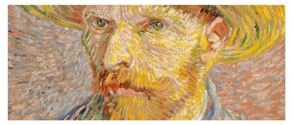 Kép - Vincent van Gogh, Self-Portrait with a Straw Hat (The Potato Peeler), reprodukciók (120x50 cm)