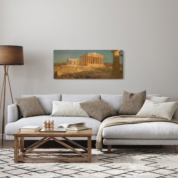 Kép - Frederic Edwin Church, The Parthenon, reprodukciók (120x50 cm)
